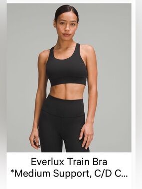 Lululemon everlux train bra